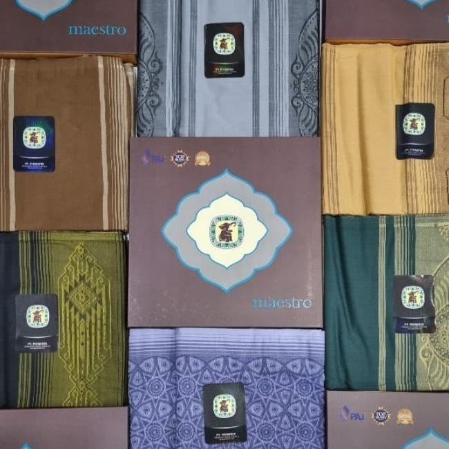 SARUNG KAIN PELIKAT GAJAH DUDUK MAESTRO BENANG 9000 EKSKLUSIF