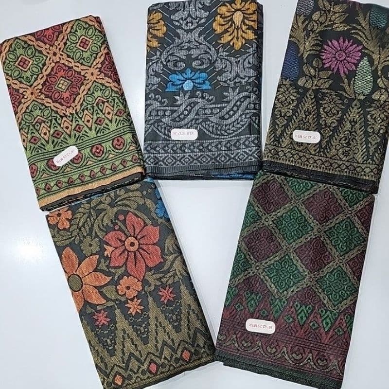 SAMPING/SONGKET TENUN PREMIUM COLLECTION EKSKLUSIF PEMBORONG &PERUNCIT