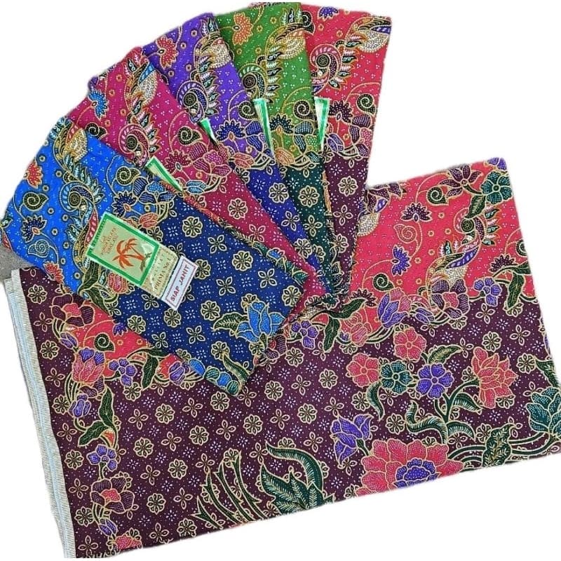 KAIN SARUNG BATIK DUA KELAPA SIAP JAHIT EKSKLUSIF PEMBORONG & PERUNCIT