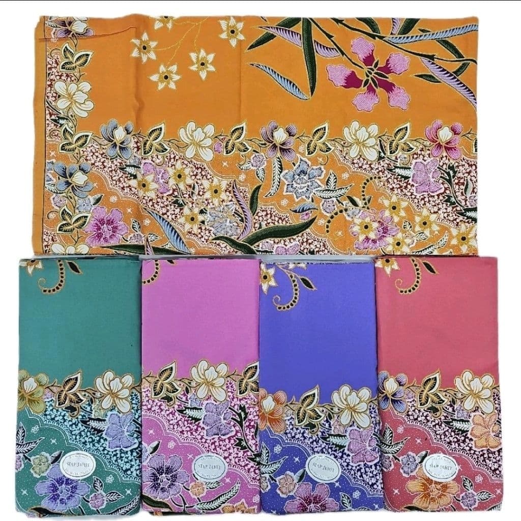 Kain Batik Premium Terengganu Sekali Kotak Siap Jahit