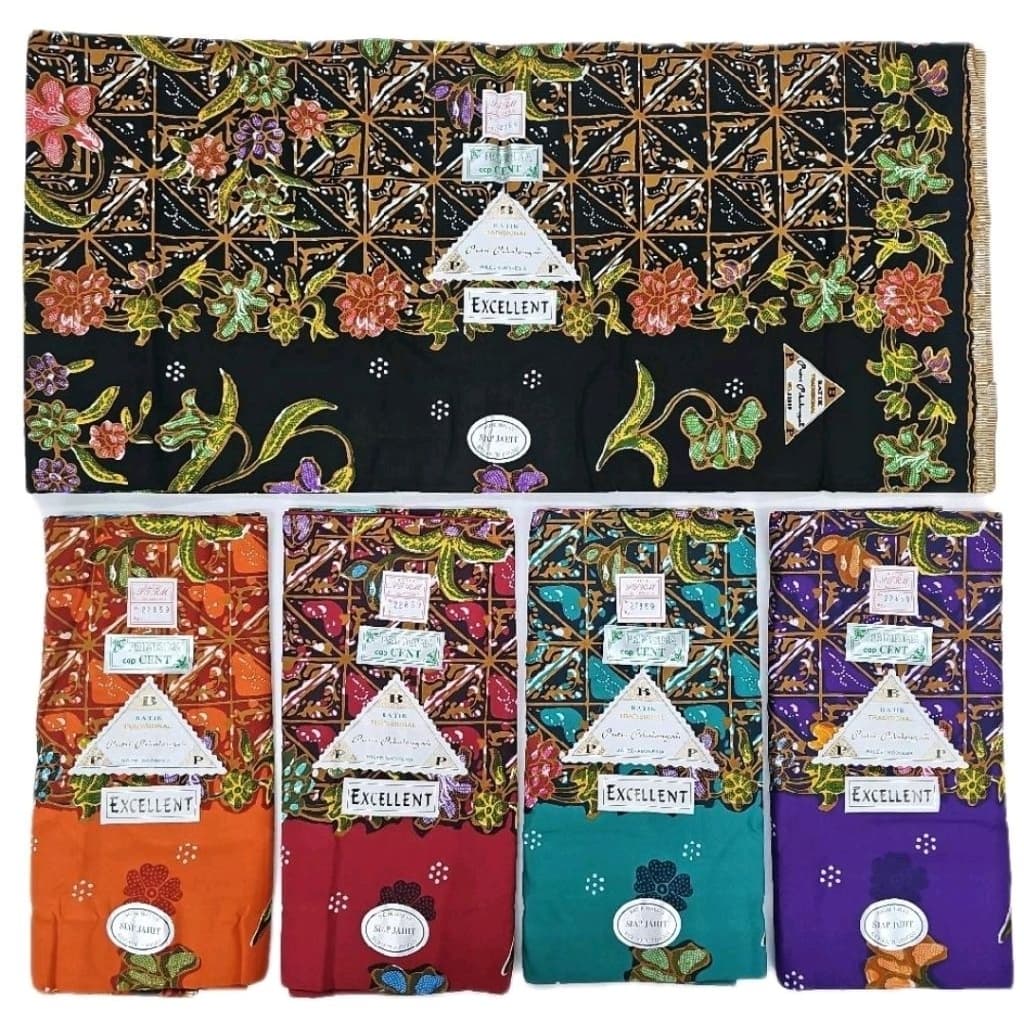5 Helai Batik Putri Pekalongan Eksklusif — Pakej Bundle dari Butik Saifuddin Eksklusif