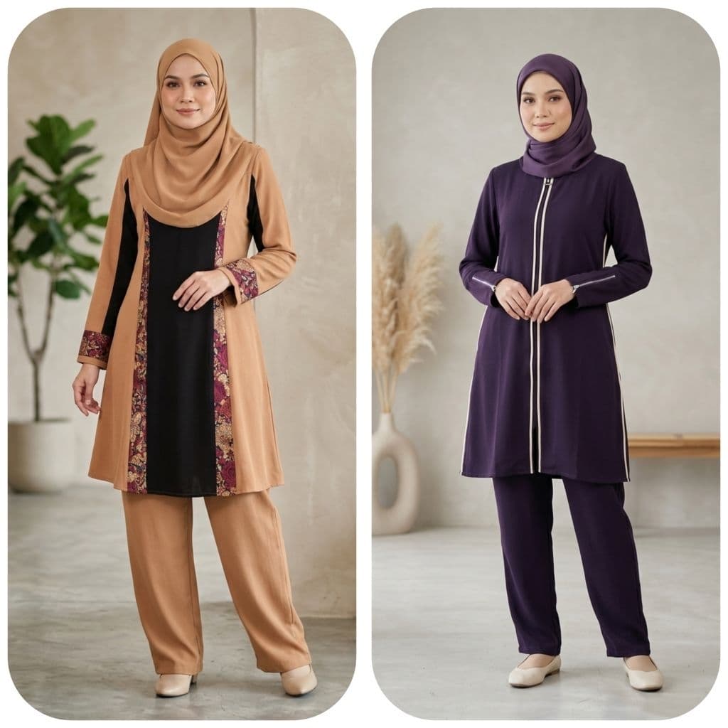 Jubah Seluar Trending Eksklusif Sesuai Untuk Umrah & Haji — Kaftan & Jubah dari Butik Saifuddin Eksklusif