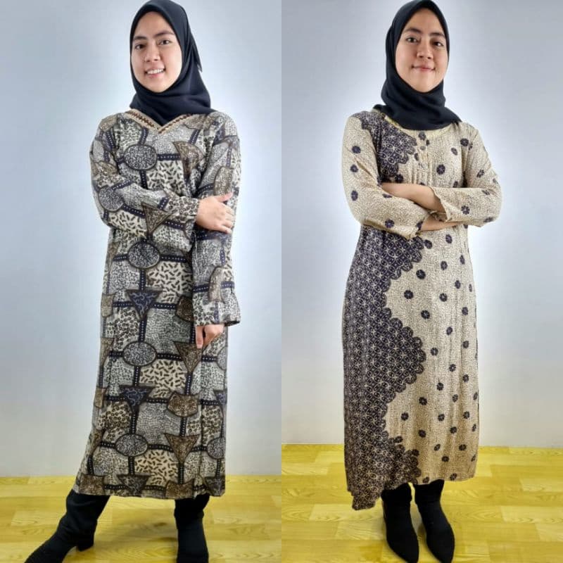 KAFTAN KELAWAR EKSKLUSIF TANGAN PANJANG/LENGAN PANJANGSAIZ JUMBO