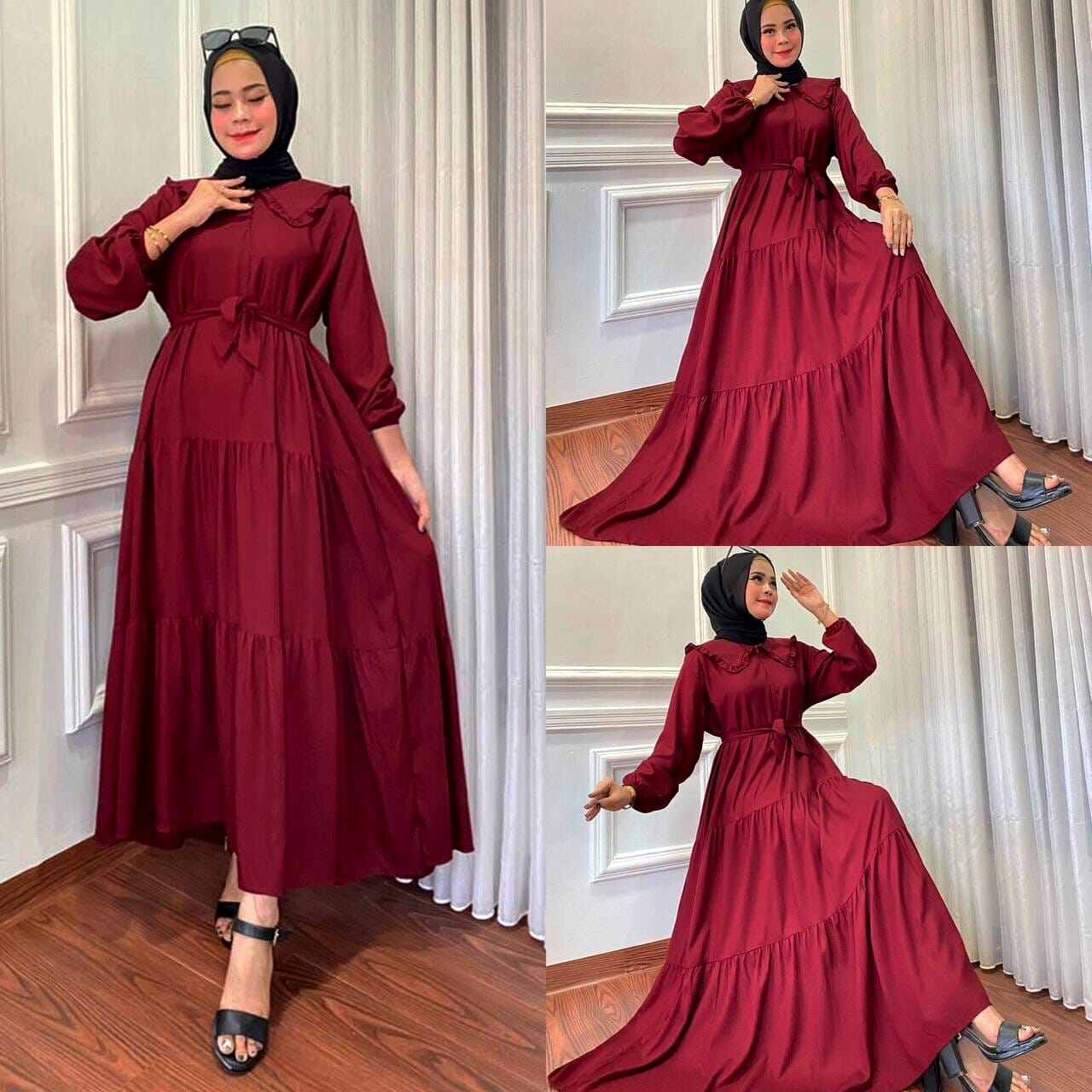 Kaftan Kelawar Batik Tangan Panjang/lengan Panjang Cekak Princess Eksklusif — Kaftan & Jubah dari Butik Saifuddin Eksklusif