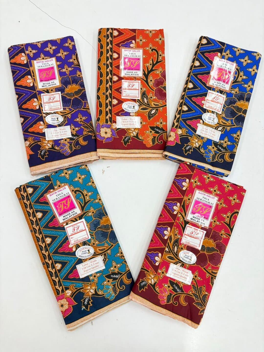 SARUNG BATIK TIGA SERANGKAI Siap jahit PEMBORONG & PERUNCIT