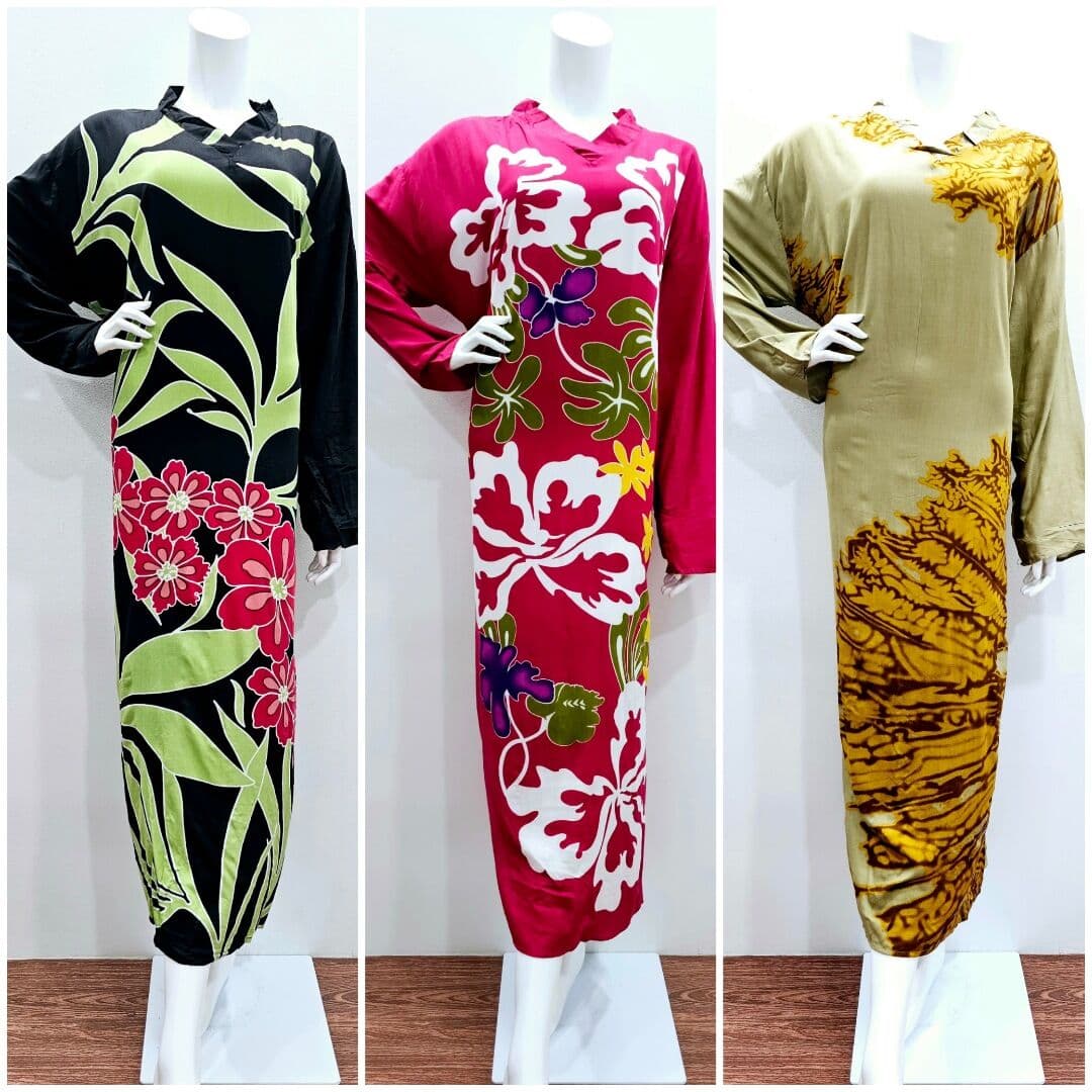 KAFTAN KELAWAR TANGAN PANJANG EKSKLUSIF TRENGGANU SILK DESIGN PEMBORONG & PERUNCIT