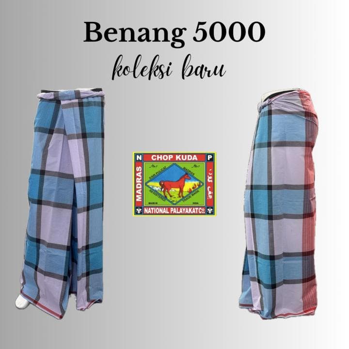 PELIKAT CHOP KUDA BENANG 5000 COTTON INDIA PEMBORONG & PERUNCIT