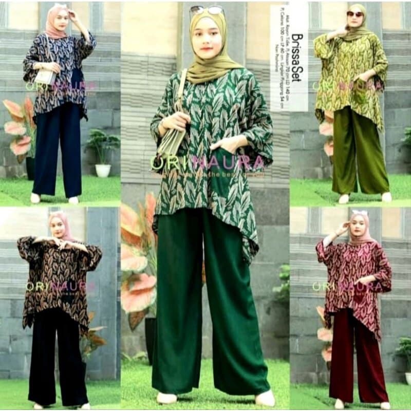 BLOUSE SELUAR PASANG VIRAL WAKA-WAKA PEMBORONG & PERUNCIT