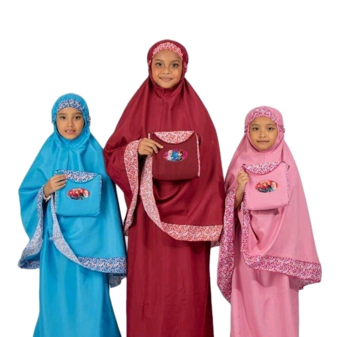 Telekung Kanak-kanak/budak Barbie Frozen Warna Eksklusif Saiz Xs-xl — Lain-lain dari Butik Saifuddin Eksklusif
